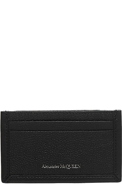 Accessories Sale for Men Alexander McQueen Logo Embossed Cardholder