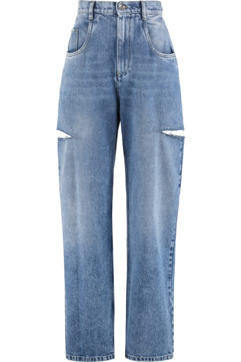 Jeans for Women Maison Margiela Side Slit 5 Pockets Jeans
