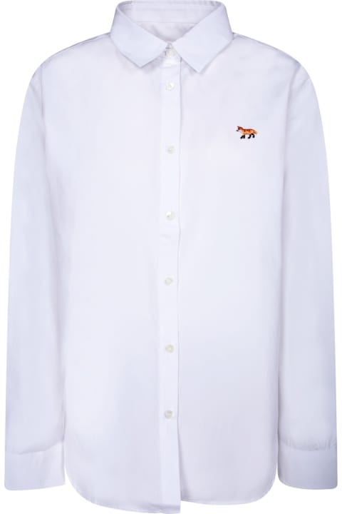 Clothing for Women Maison Kitsuné Baby Fox White Shirt