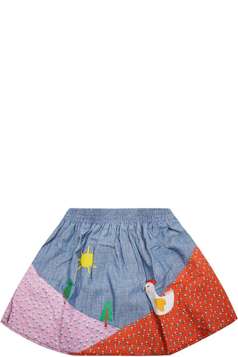 Stella McCartney for Kids Stella McCartney Panelled Elastic Waist Skirt