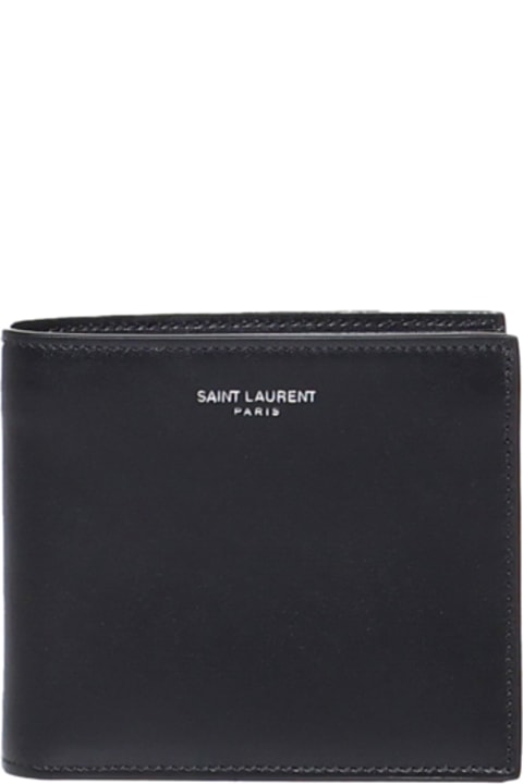 Saint Laurent Accessories for Men Saint Laurent Paris East/west Leather Wallet