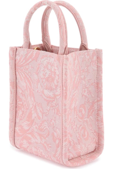 メンズ Versaceのトートバッグ Versace Athena Barocco Mini Tote Bag