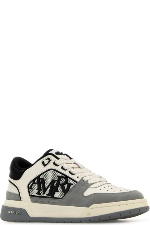 Shoes for Men AMIRI Multicolor Leather And Suede Classic Low Sneakers