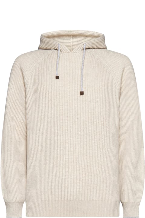 Brunello Cucinelli Fleeces & Tracksuits for Men Brunello Cucinelli Sweatshirt Style In Cashmere Rib