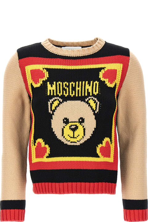 ウィメンズ Moschinoのニットウェア Moschino 'archive Scarves' Sweater