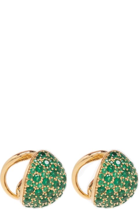 Jewelry for Women Bottega Veneta Raise Embellished Earrings