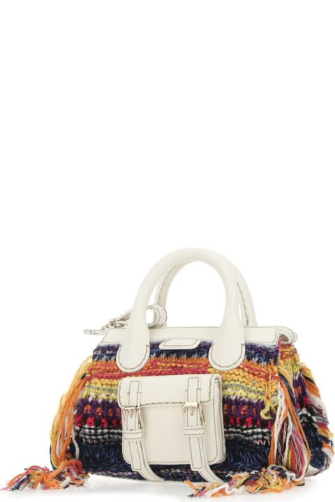 Chloé for Women Chloé Multicolor Fabric Mini Edith Handbag