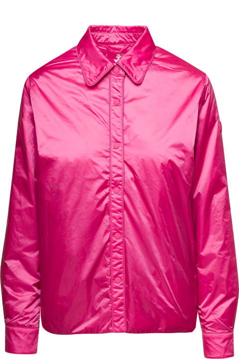 Save the Duck Topwear for Women Save the Duck Fucsia Anaya Jacket In Nylon Woman