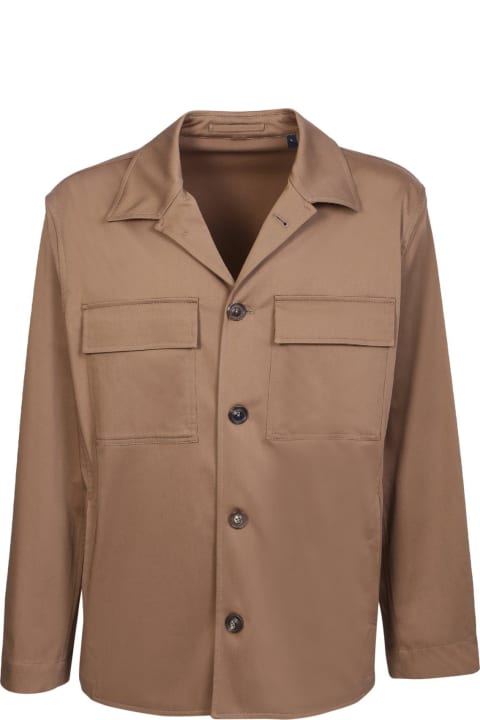 Lardini for Men Lardini Breast-pockets Detail Overshirt Jacket