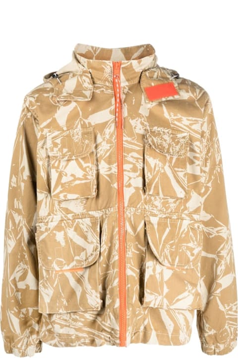 Aries for Kids Aries Camou Print Cotton Jacket