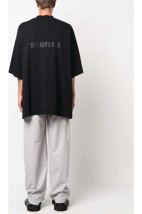 1017 ALYX 9SM Topwear for Men 1017 ALYX 9SM Black Cotton T-shirt
