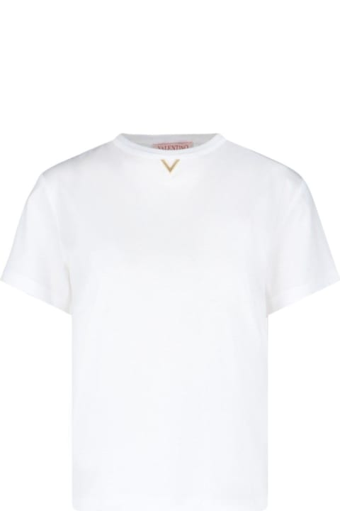 Valentino Topwear for Women Valentino T-shirt | Solid | Cotton