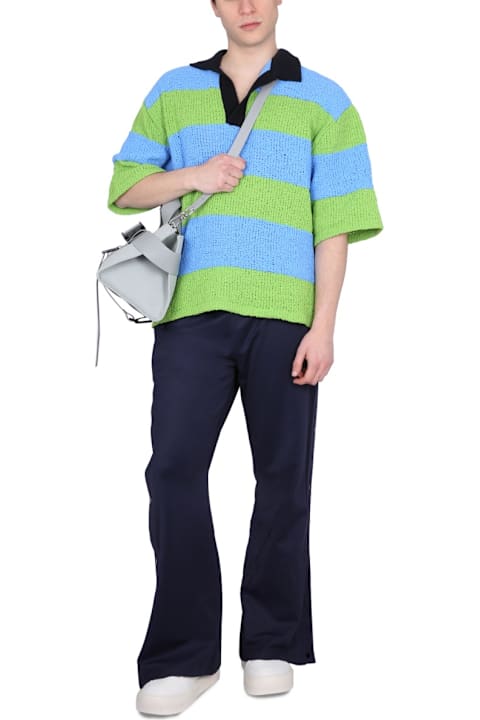 Sunnei for Men Sunnei Striped Polo.