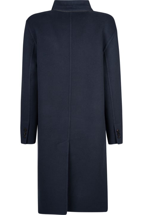 Coats & Jackets for Women Brunello Cucinelli Double-breast High Collar Coat