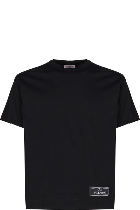 メンズ Valentinoのトップス Valentino Cotton Logo T-shirt