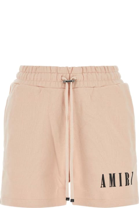 ウィメンズ AMIRIのパンツ＆ショーツ AMIRI Pastel Pink Cotton Shorts
