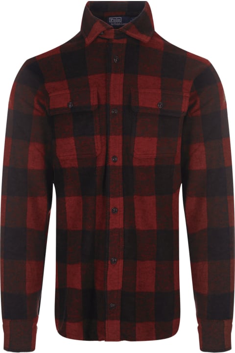 Polo Ralph Lauren Shirts for Men Polo Ralph Lauren Red Checked Shirt