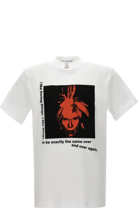 Comme des Garçons Shirt for Men Comme des Garçons Shirt 'andy Warhol' T-shirt