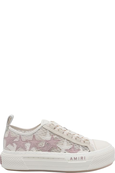 AMIRI Mesh Stars Court Sneakers