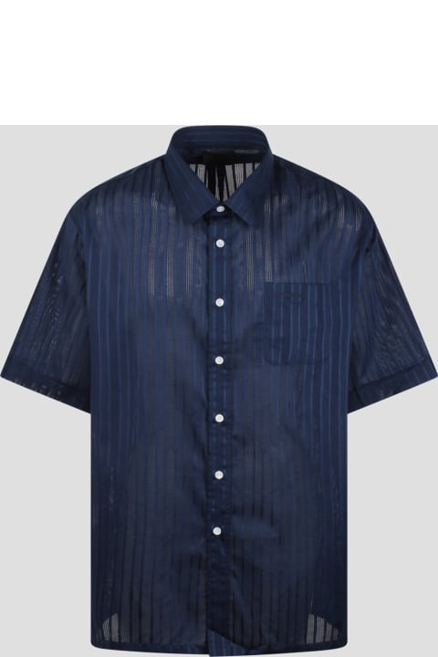 Givenchy Shirts for Men Givenchy Striped Cotton Voile Shirt