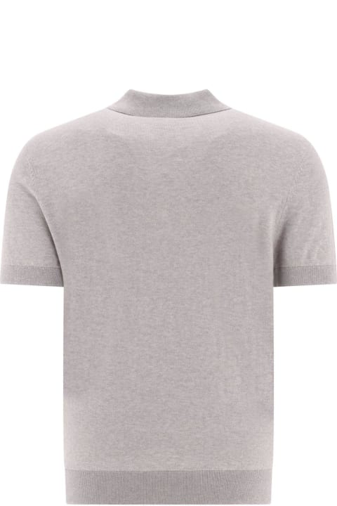 メンズ A.P.C.のシャツ A.P.C. Gregory Logo Embroidered Polo Shirt