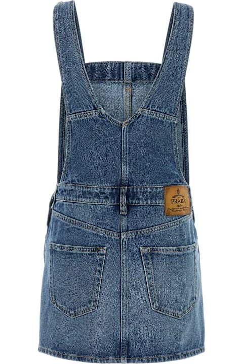 Homeware Prada Denim Dungarees Dress