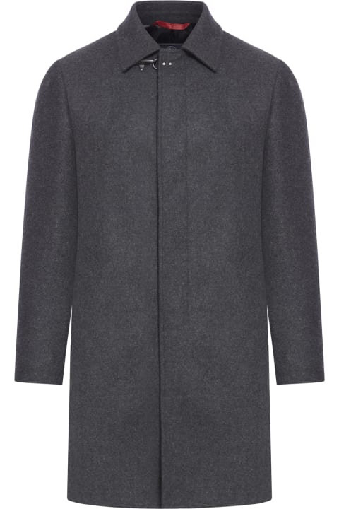 Fay Coats & Jackets for Men Fay Wool And Cashmere Coat