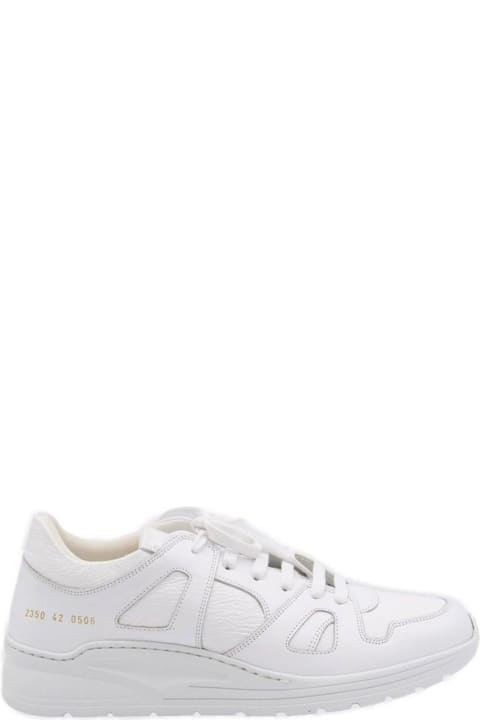 Round Toe Lace-up Sneakers