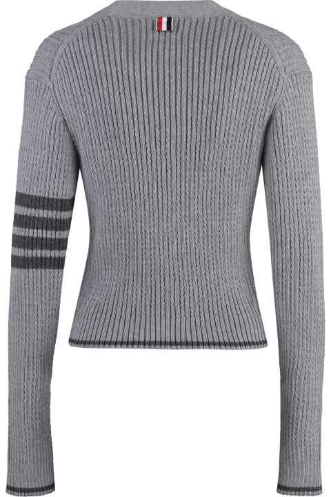 Thom Browne Sweaters for Women Thom Browne Virgin Wool Cardigan