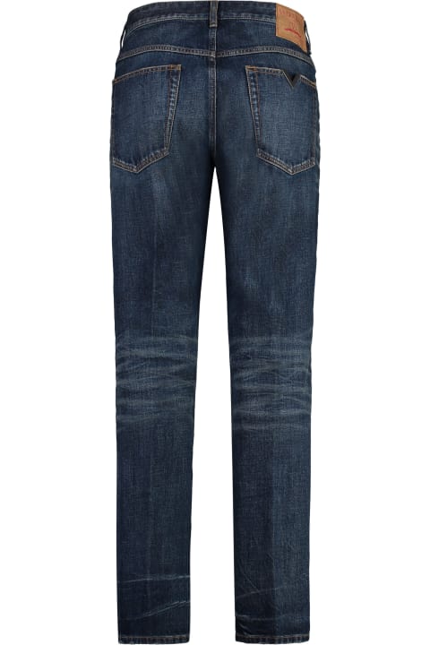 メンズ Valentinoのデニム Valentino Carrot-fit Jeans