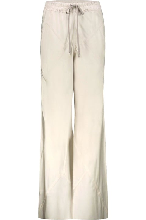 Rick Owens Pants & Shorts for Women Rick Owens Bias Wide-leg Drawstring Trousers