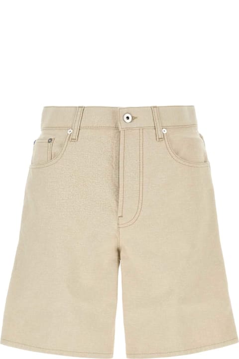 أدوات منزلية Burberry Sand Cotton Bermuda Shorts