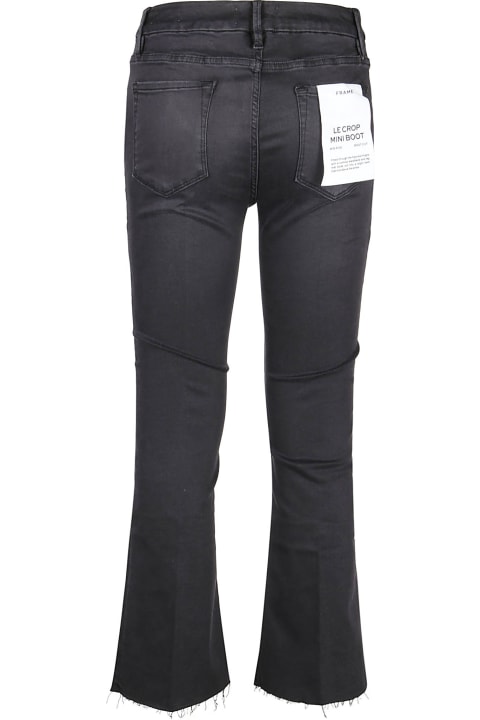 Jeans for Women Frame Le Crop Mini Boot Raw Edge Jeans