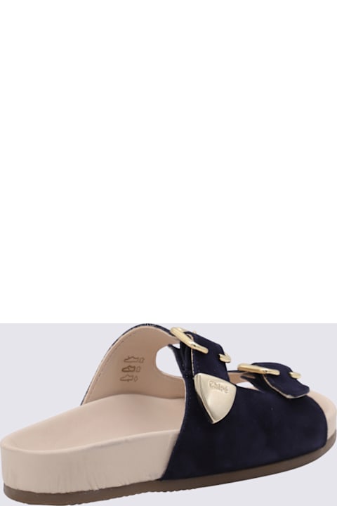 Chloé for Boys Chloé Dark Blue Sandals