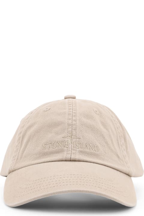 Hats Sale for Men Stone Island Cotton Baseball Hat