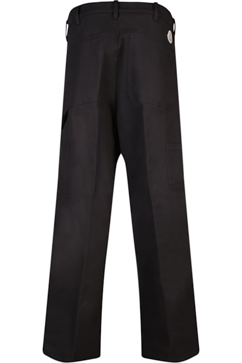 Moncler for Men Moncler Black Stretch Cotton Pant