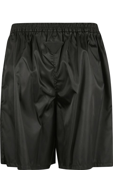 Pants for Men Prada Ribbed Waist Shorts