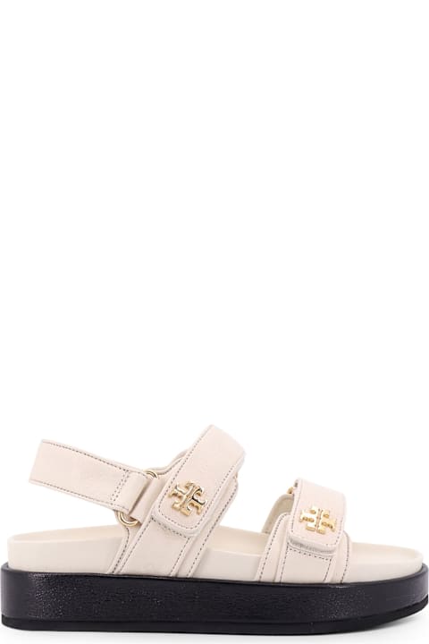 Tory Burch Kira Low Leather Sandals