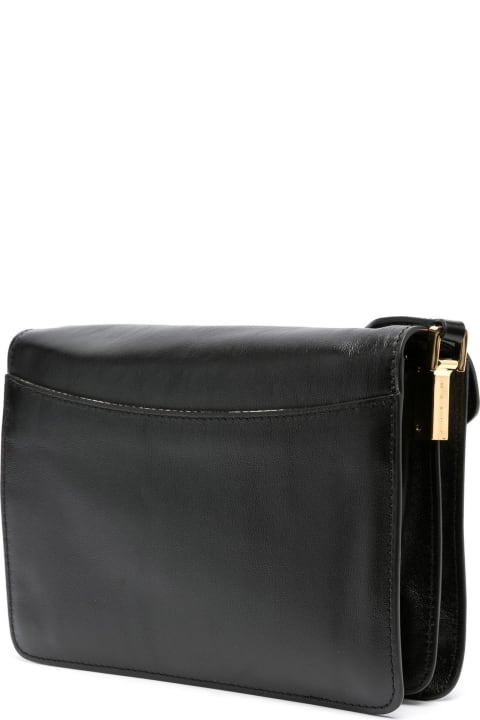 Marni Shoulder Bags for Women Marni Black Trunk Soft Crossbody Bag