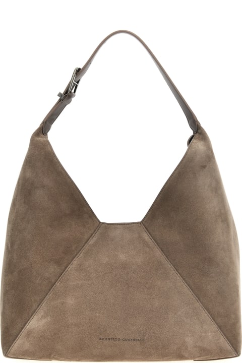 Bags for Women Brunello Cucinelli 'hobo' Shoulder Bag