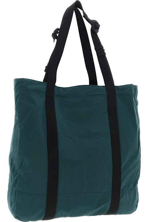 أدوات منزلية Stone Island Logo Patch Shopping Bag