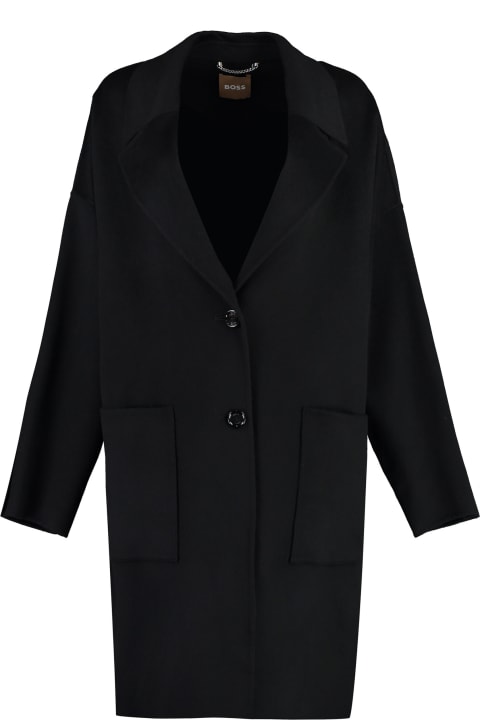 Hugo Boss Coats & Jackets for Women Hugo Boss Wool Blend Coat
