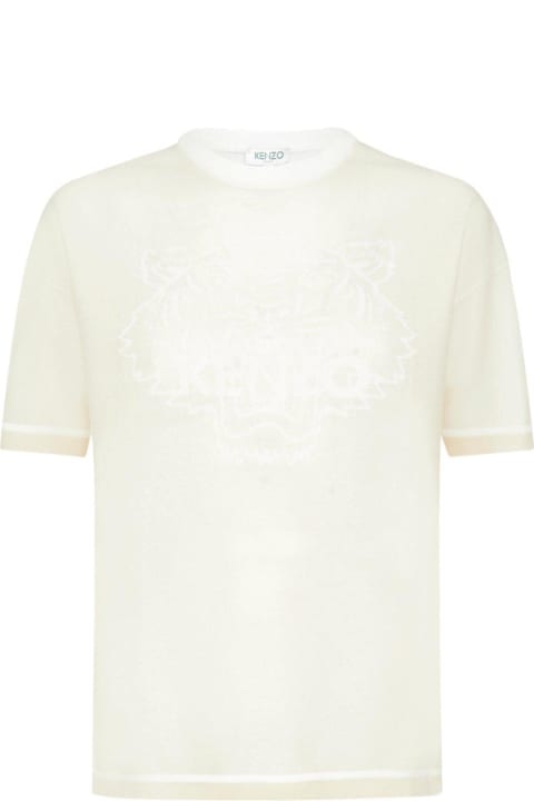 Kenzo for Women Kenzo Tiger Intarsia T-shirt