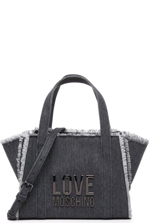 Fashion for Women Love Moschino Tote Bag With Fringes