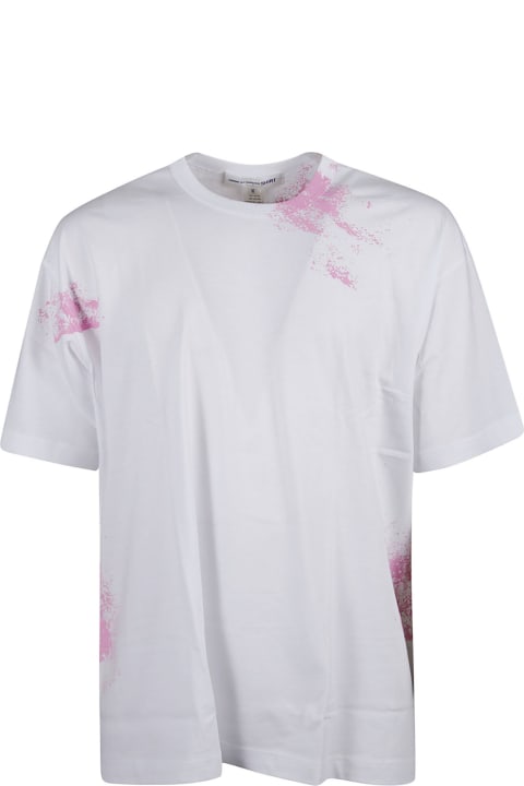 Fashion for Women Comme des Garçons Shirt Paint Detail T-shirt
