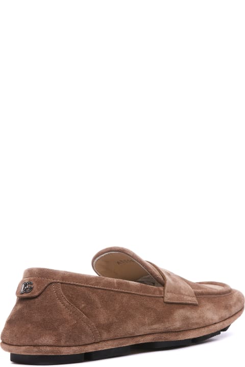 Loafers & Boat Shoes for Men Dolce & Gabbana Loafers In Suede