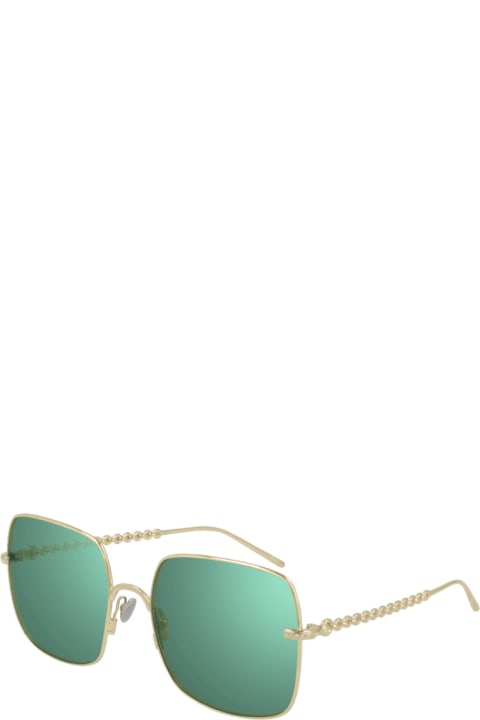 Pomellato Eyewear for Women Pomellato Pm 0102 - Gold Sunglasses