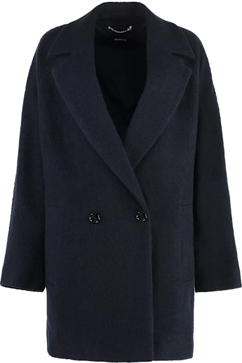 Hugo Boss for Women Hugo Boss Double-breasted Wool Coat