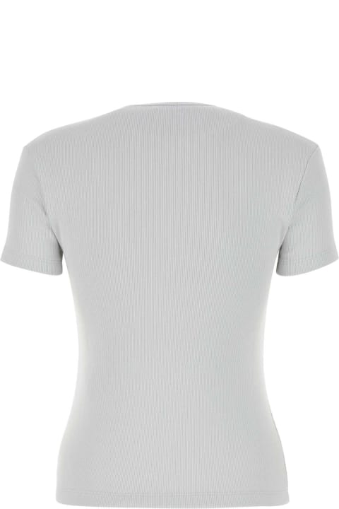 Off-White Topwear for Women Off-White Ice Stretch Cotton T-shirt