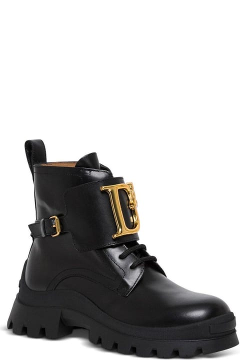 Fashion for Women Dsquared2 D2 Statement Lace-up Boots